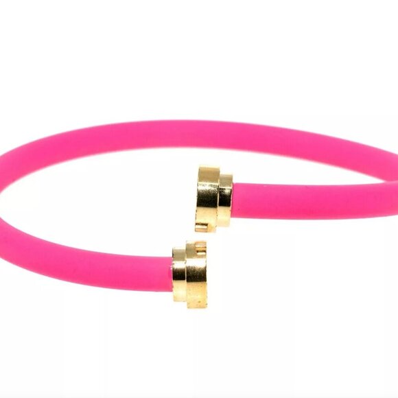 Marc By Marc Jacobs Pink Bracelet with Gold Accents - Picture 4 of 11